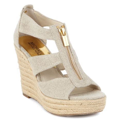 michael kors damita wedge sandals